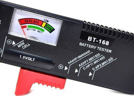 BT-168 Αναλογικό Battery Tester με Πτυσσόμενη Υποδοχή