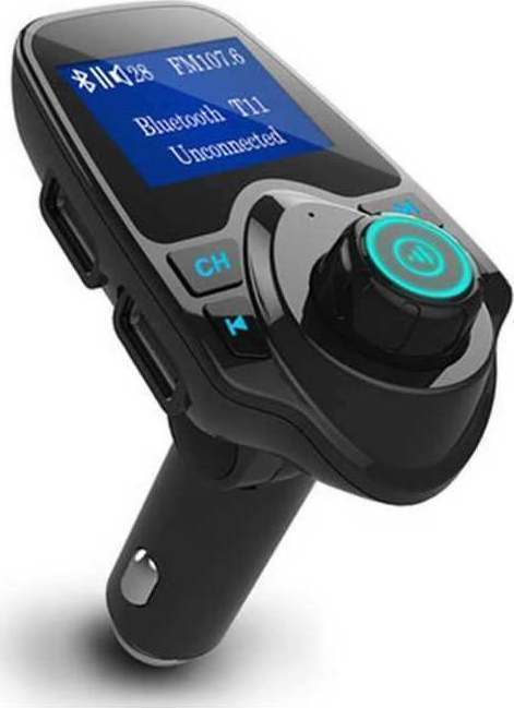 FM Transmitter Αυτοκινήτου T11 με Bluetooth