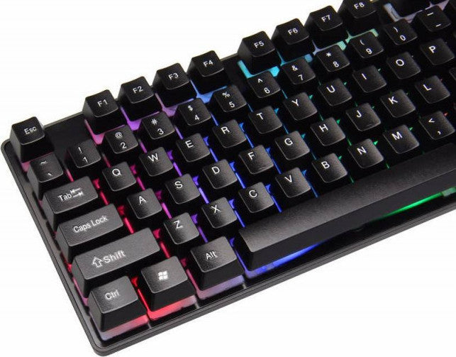 FanTech KR-6300 Gaming Πληκτρολόγιο με Φωτιζόμενα πλήκτρα (Αγγλικό US)