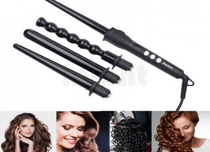 Kemei Κωνικό Ψαλίδι Μαλλιών για Μπούκλες 13mm 59W KM-4083