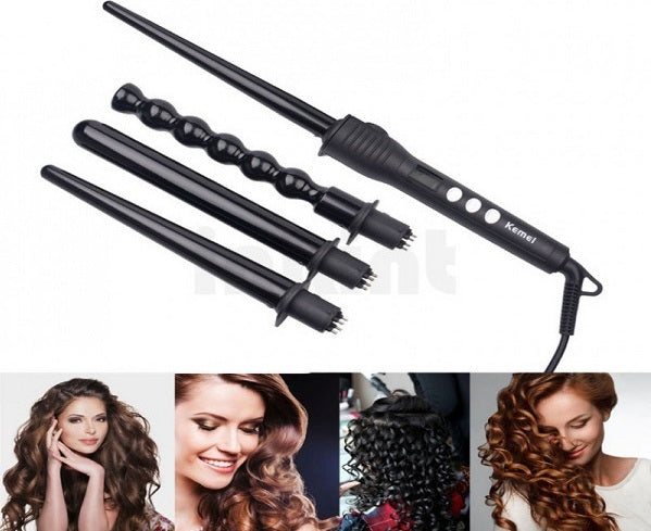 Kemei Κωνικό Ψαλίδι Μαλλιών για Μπούκλες 13mm 59W KM-4083