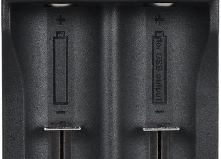 LiitoKala LII-202 USB Φορτιστής 2 Μπαταριών Li-ion/Ni-Cd/Ni-MH Μεγέθους AA/AAA/18650/16340/26650/14500