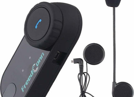 Σύστημα Ενδοεπικοινωνίας FreedConn 800m & Bluetooth Hands-Free Κράνους