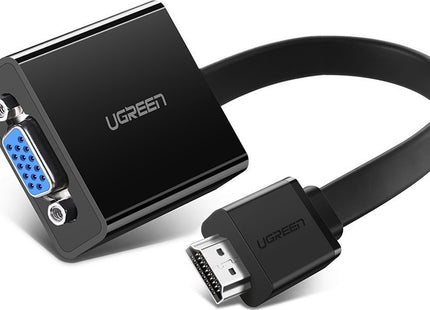 Ugreen 40248 Μετατροπέας HDMI male σε VGA female Full HD 1080P με Audio