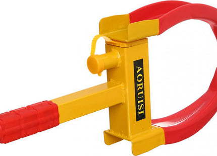Δαγκάνα τροχού αυτοκινήτου CQ-6994 wheel lock clamp κίτρινο - One Fashion Market