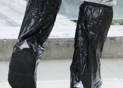 Ανδρικές Αδιάβροχες Γκέτες Μηχανής Μαύρο Χρώμα