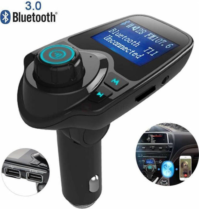 FM Transmitter Αυτοκινήτου T11 με Bluetooth