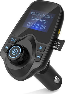 FM Transmitter Αυτοκινήτου T11 με Bluetooth