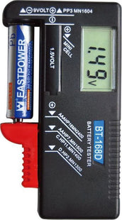 Bigstren BT-168D Ψηφιακό Battery Tester με Πτυσσόμενη Υποδοχή