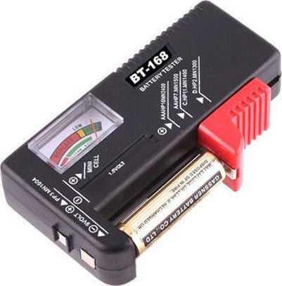 BT-168 Αναλογικό Battery Tester με Πτυσσόμενη Υποδοχή