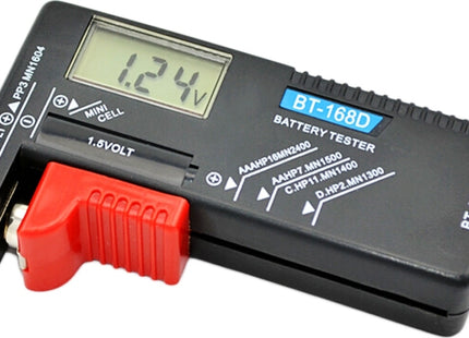 Bigstren BT-168D Ψηφιακό Battery Tester με Πτυσσόμενη Υποδοχή