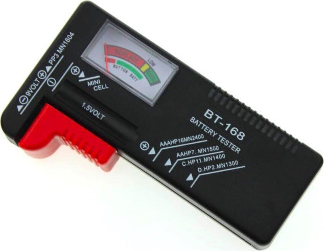 BT-168 Αναλογικό Battery Tester με Πτυσσόμενη Υποδοχή
