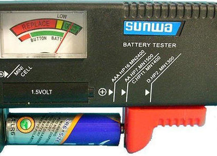 BT-168 Αναλογικό Battery Tester με Πτυσσόμενη Υποδοχή