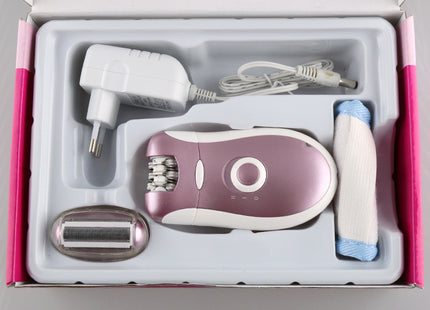 Kemei Αποτριχωτική Μηχανή Epilator για Σώμα & Μπικίνι KM-2068 Ροζ