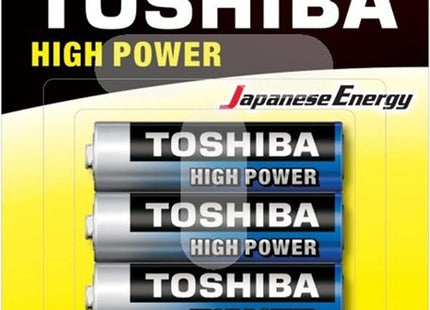 Toshiba High Power Αλκαλικές Μπαταρίες AA 1.5V 4τμχ