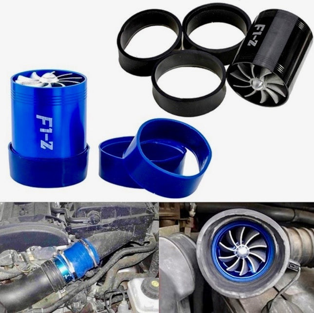 F1-Z Στροβιλιστής Αέρα Διπλός Super Spiral Turbo Fan Sound