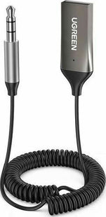 Ugreen Bluetooth Αυτοκινήτου 5.0 για το Ταμπλό (AUX / Audio Receiver / με USB θύρα Φόρτισης) 70601
