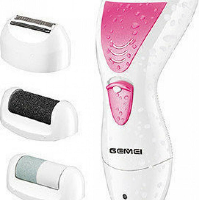 Επαναφορτιζόμενη αποτριχωτική μηχανή - 4 σε 1 - GM-7006 - Gemei