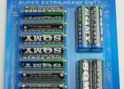 SQMY Μπαταρία Zinc AA 1.5V 12τμχ