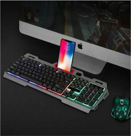 CMK-198 Σετ Gaming Πληκτρολόγιο με Φωτιζόμενα πλήκτρα & Ποντίκι (Αγγλικό US)