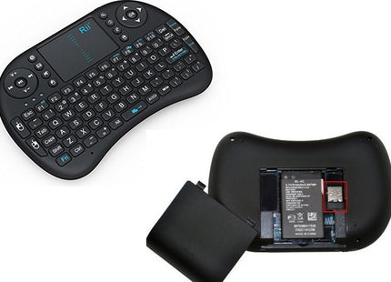 i8 Backlit Ασύρματο Πληκτρολόγιο με Touchpad Αγγλικό US