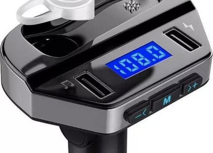 Andowl FM Transmitter Αυτοκινήτου V6 με Bluetooth
