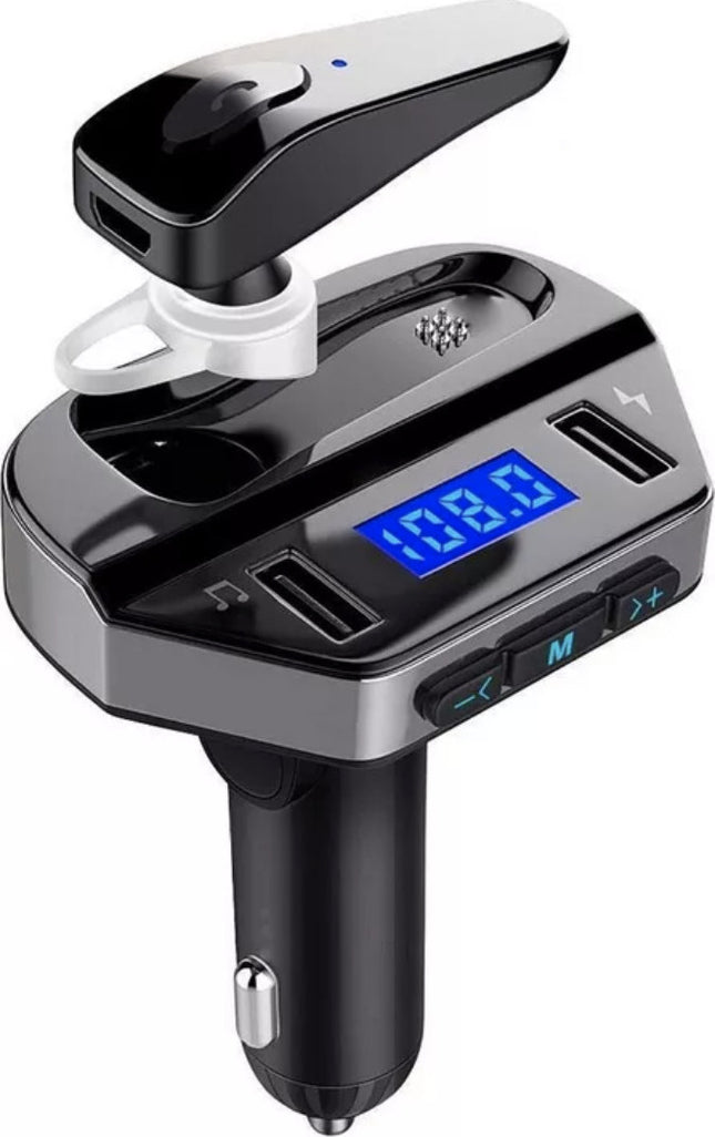 Andowl FM Transmitter Αυτοκινήτου V6 με Bluetooth