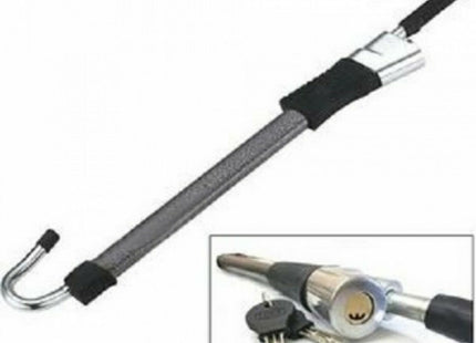 Κλειδαριά ασφαλείας και ατσάλινη ράβδος CQ-6084-HL με κλειδιά