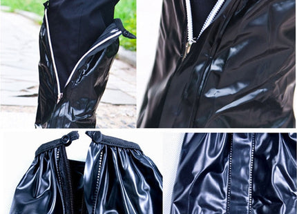 Ανδρικές Αδιάβροχες Γκέτες Μηχανής Μαύρο Χρώμα