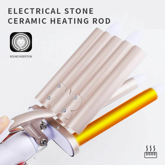 Kemei Ψαλίδι Μαλλιών για Κυματιστά Μαλλιά 45W KM-1110