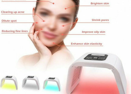 Therapeia prosopou me 4 xromata LED Omega Light