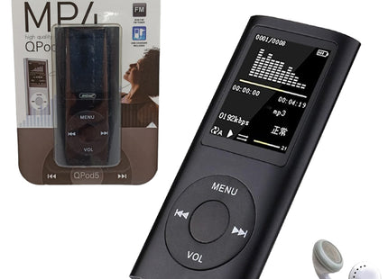 Andowl Q-POD5 multimedia player συσκευασία και περιεχόμενα