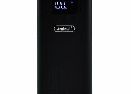 Andowl Q-CD701 Power Bank 40000mAh digital display black thessaloniki