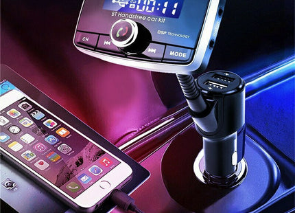 FM Transmitter Αυτοκινήτου D3 BT με USB / Bluetooth