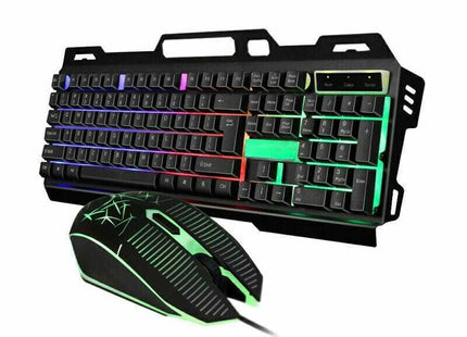 CMK-198 Σετ Gaming Πληκτρολόγιο με Φωτιζόμενα πλήκτρα & Ποντίκι (Αγγλικό US)