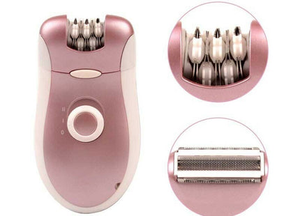 Kemei Αποτριχωτική Μηχανή Epilator για Σώμα & Μπικίνι KM-2068 Ροζ