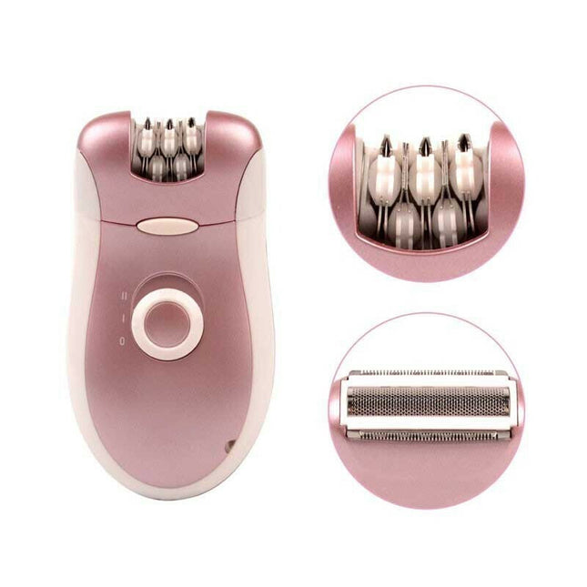 Kemei Αποτριχωτική Μηχανή Epilator για Σώμα & Μπικίνι KM-2068 Ροζ