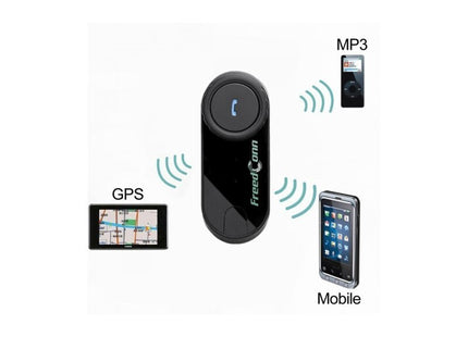 Ασύρματη Ενδοεπικοινωνία Κράνους FreedConn T-COM SC με Οθόνη LCD