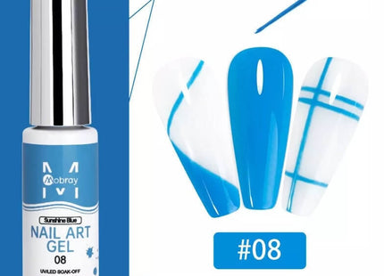 Nail Art Gel Νυχιών Πολύχρωμο 976866