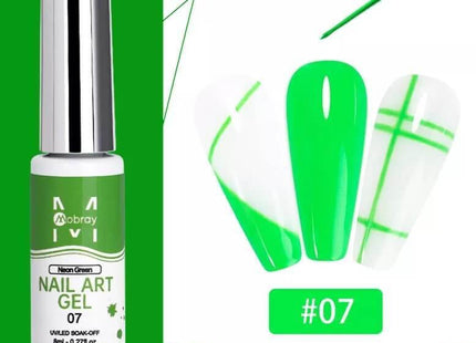Nail Art Gel Νυχιών Πολύχρωμο 976866