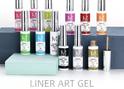 Nail Art Gel Νυχιών Πολύχρωμο 976866