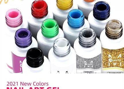 Nail Art Gel Νυχιών Πολύχρωμο 976866
