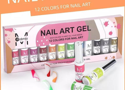 Nail Art Gel Νυχιών Πολύχρωμο 976866