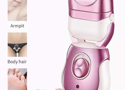 Kemei Σετ Αποτρίχωσης Epilator για Πρόσωπο, Σώμα & Μπικίνι KM-376