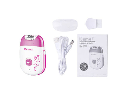 Kemei Αποτριχωτική Μηχανή Epilator για Σώμα KM 6203