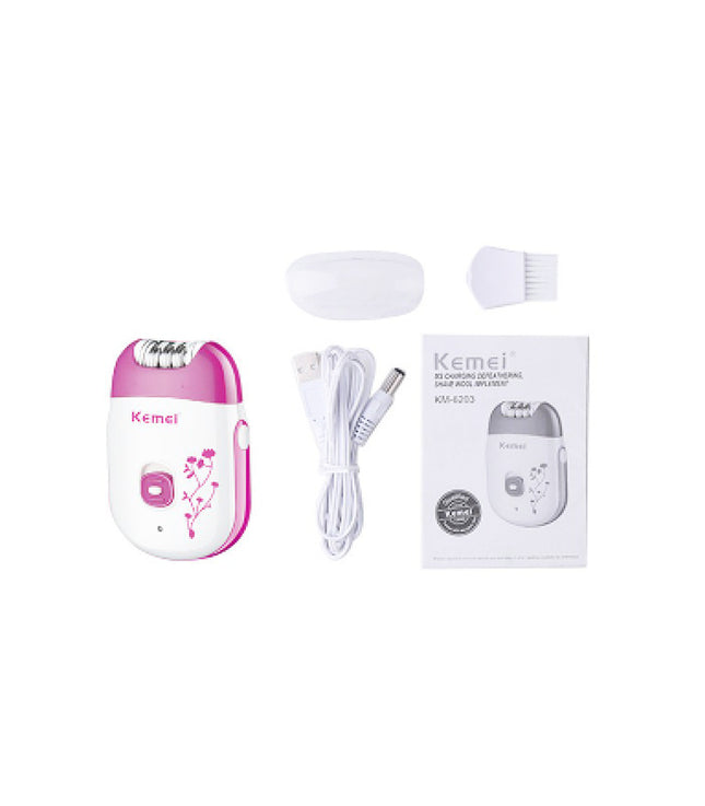 Kemei Αποτριχωτική Μηχανή Epilator για Σώμα KM 6203