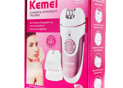 Kemei Σετ Αποτρίχωσης Epilator για Σώμα KM-1307