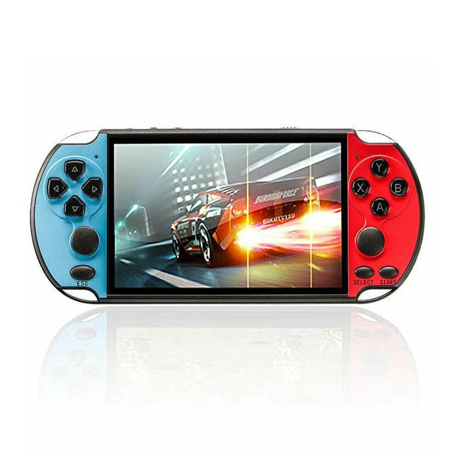 Gaming Κονσόλα Q-A32 Κίτρινο/Κόκκινο Με Κλασικά Παιχνίδια 8GB