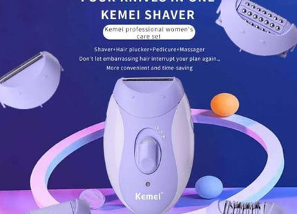 Kemei Σετ Αποτρίχωσης Epilator για Σώμα KM-6037
