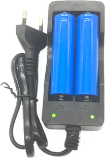 MS-202a Φορτιστής 2 Μπαταριών Li-ion Μεγέθους 18650